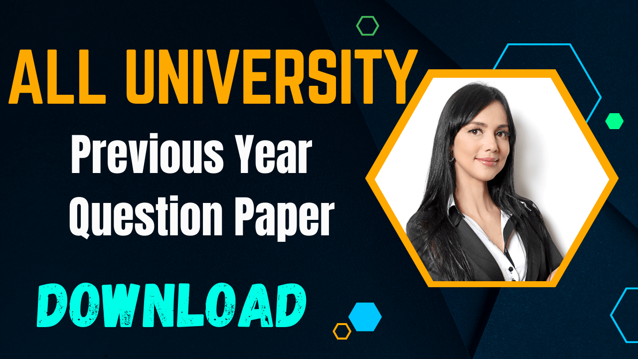 All University Previous Year Question Papers
