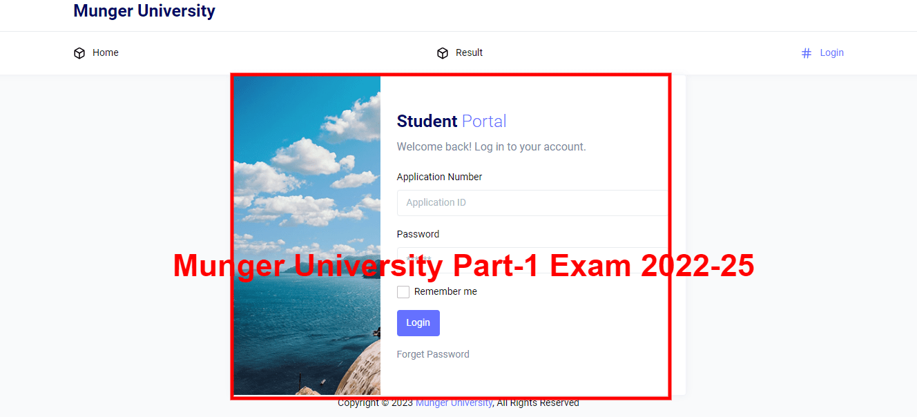 Munger University Part 1 Exam Date 2022-25