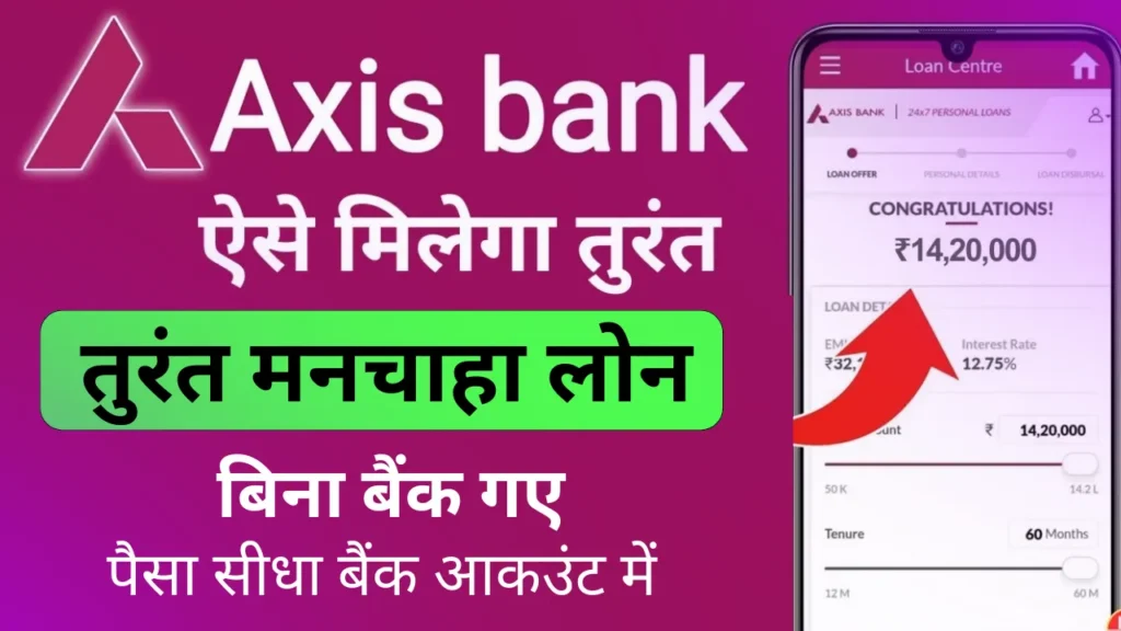 Axix Bank Loan Apply Kaise Kare