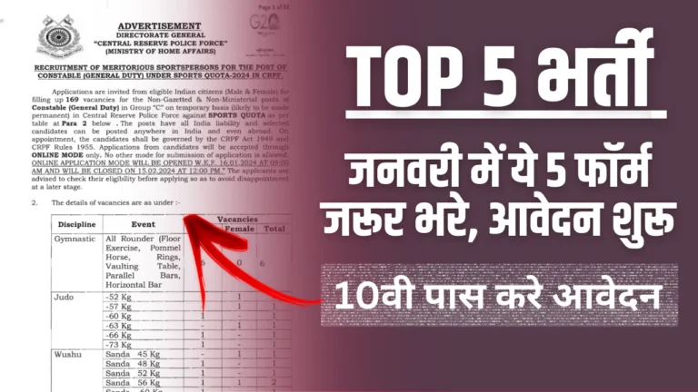 TOP 5 Bharti In January 2024